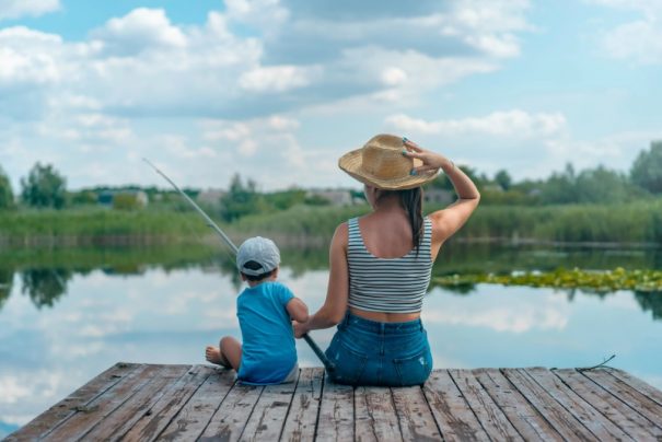 Adults Fishing with Kids can Fish Without a License in Minnesota this 