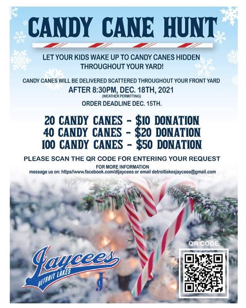 Candy Cane Hunt Returns to Detroit Lakes Lakes Area Radio
