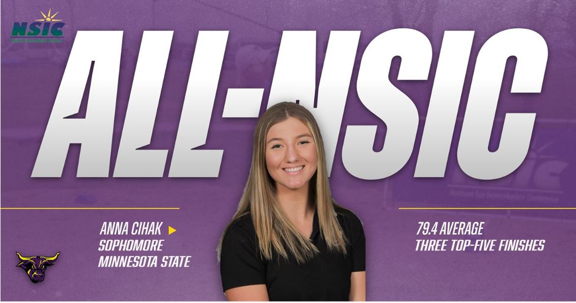 Anna Cihak Named To All NSIC-Team For Women’s Golf | Lakes Area Radio