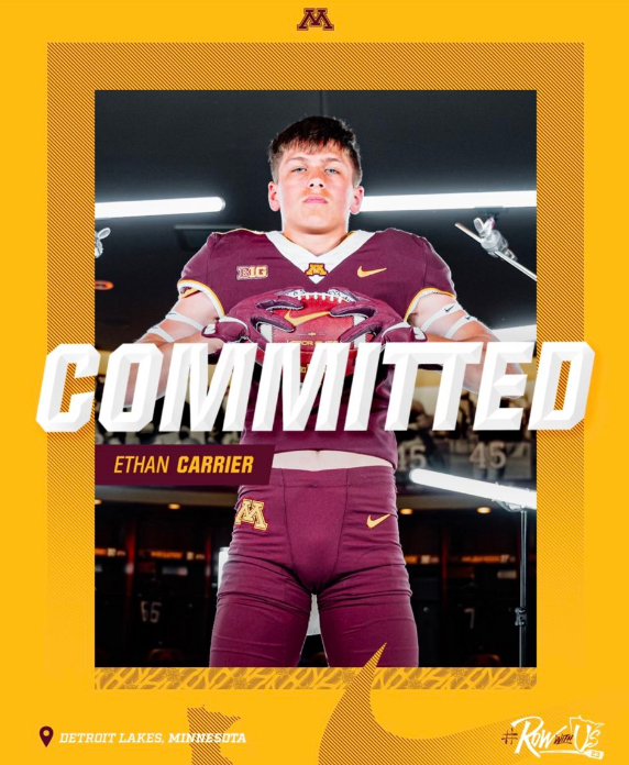 Detroit Lakes’ Ethan Carrier Commits To University of Minnesota Gopher
