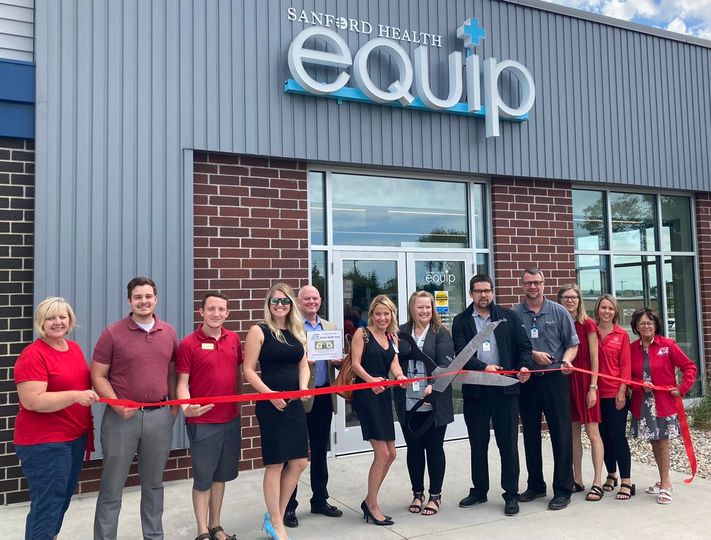 Sanford Health Equip Opens In Detroit Lakes Lakes Area Radio   Sanford Equip Ribbon Cutting 