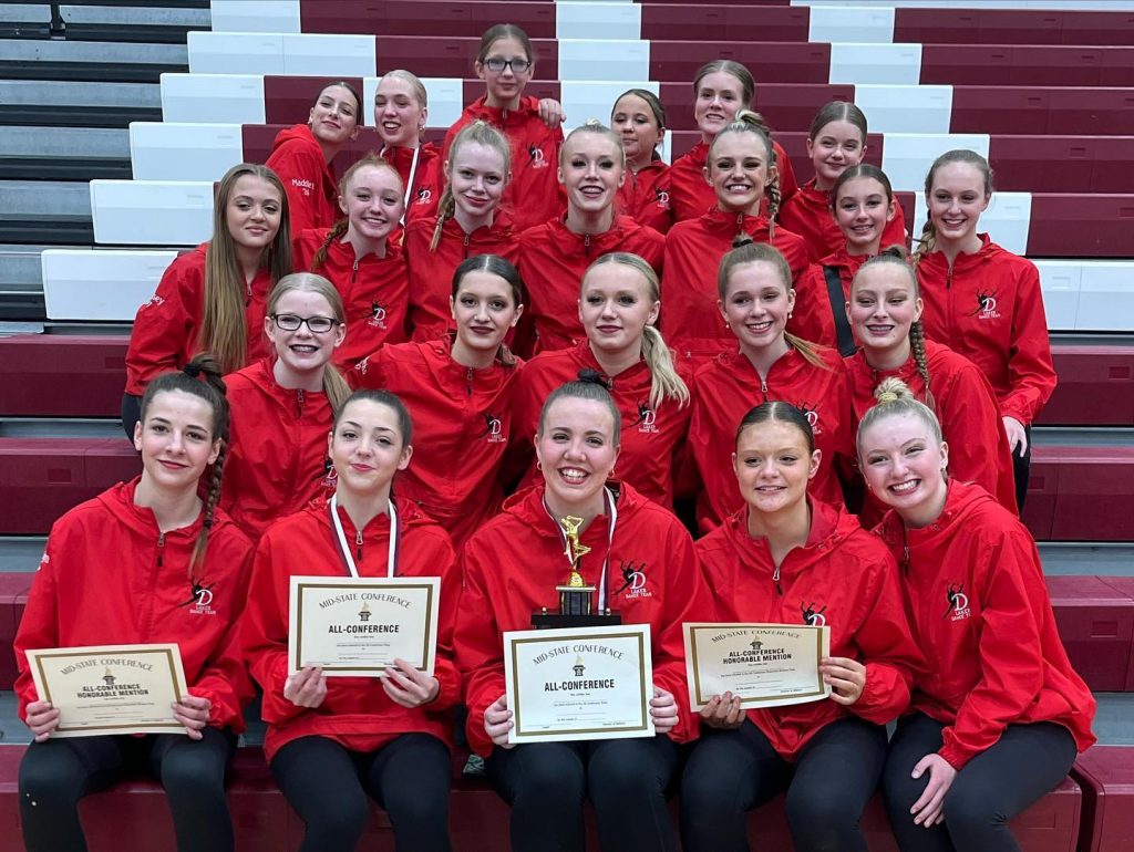 Detroit Lakes Dance Named Conference RunnerUp; Place Five On All