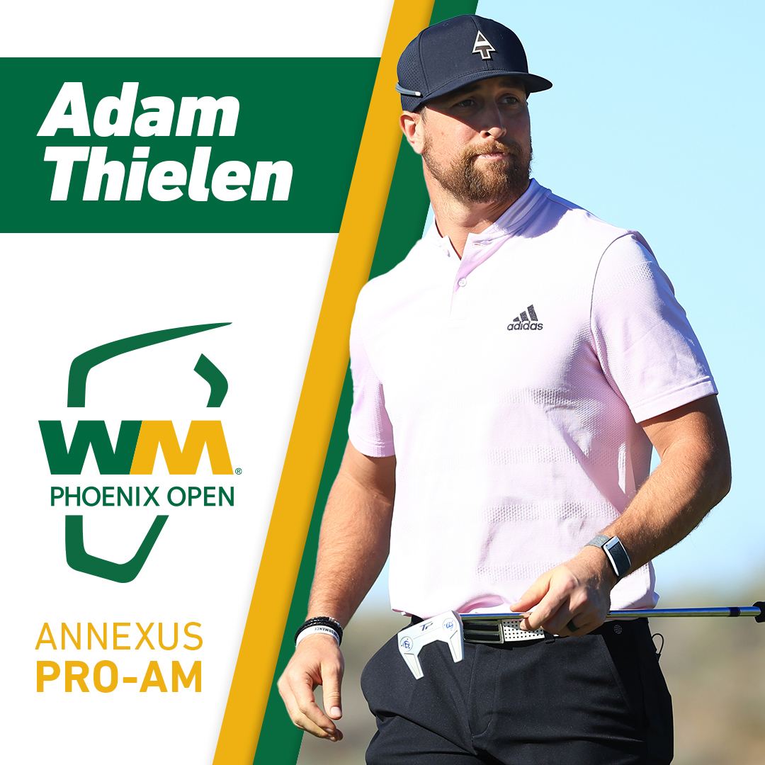 Adam Thielen To Compete In The Annexus ProAm At Phoenix Open Wednesday