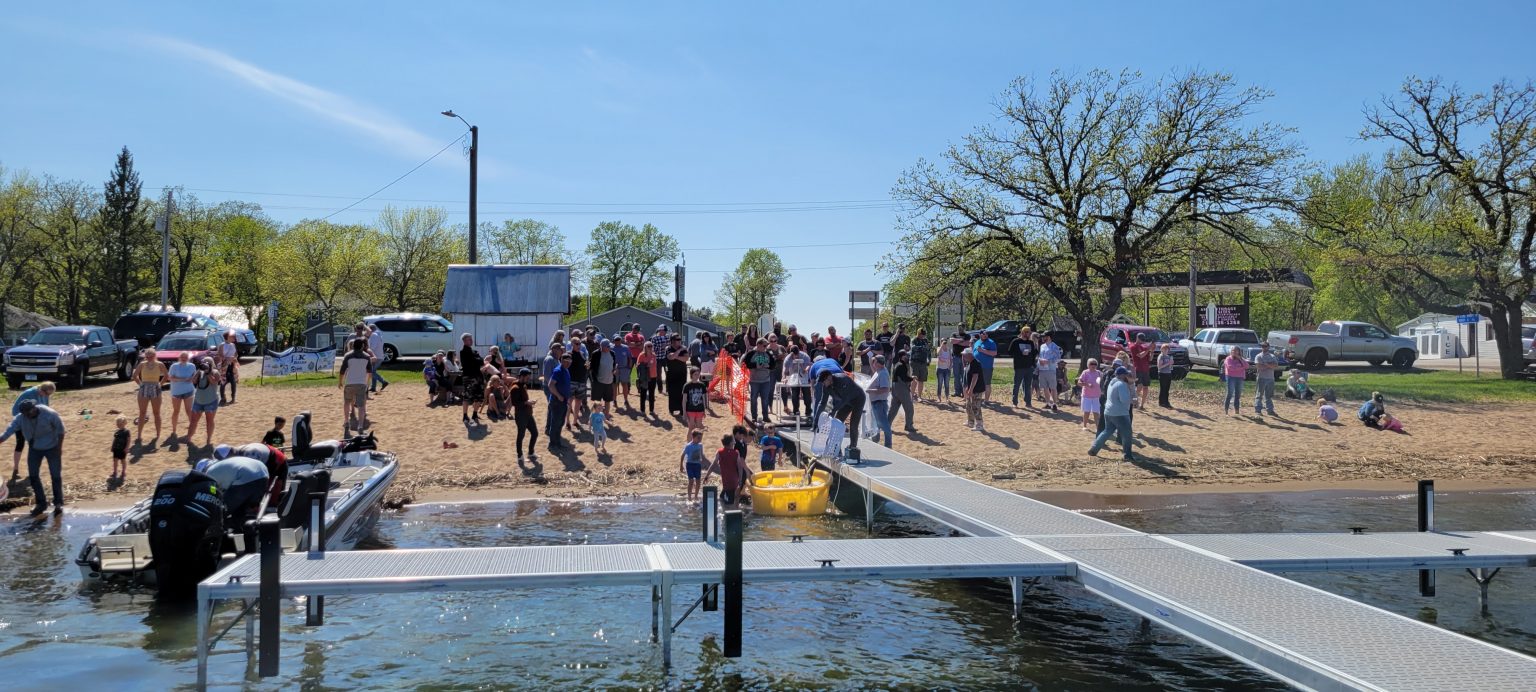 More than 75 fishing teams competed in the Reel Country Classic walleye tournament on Otter Tail